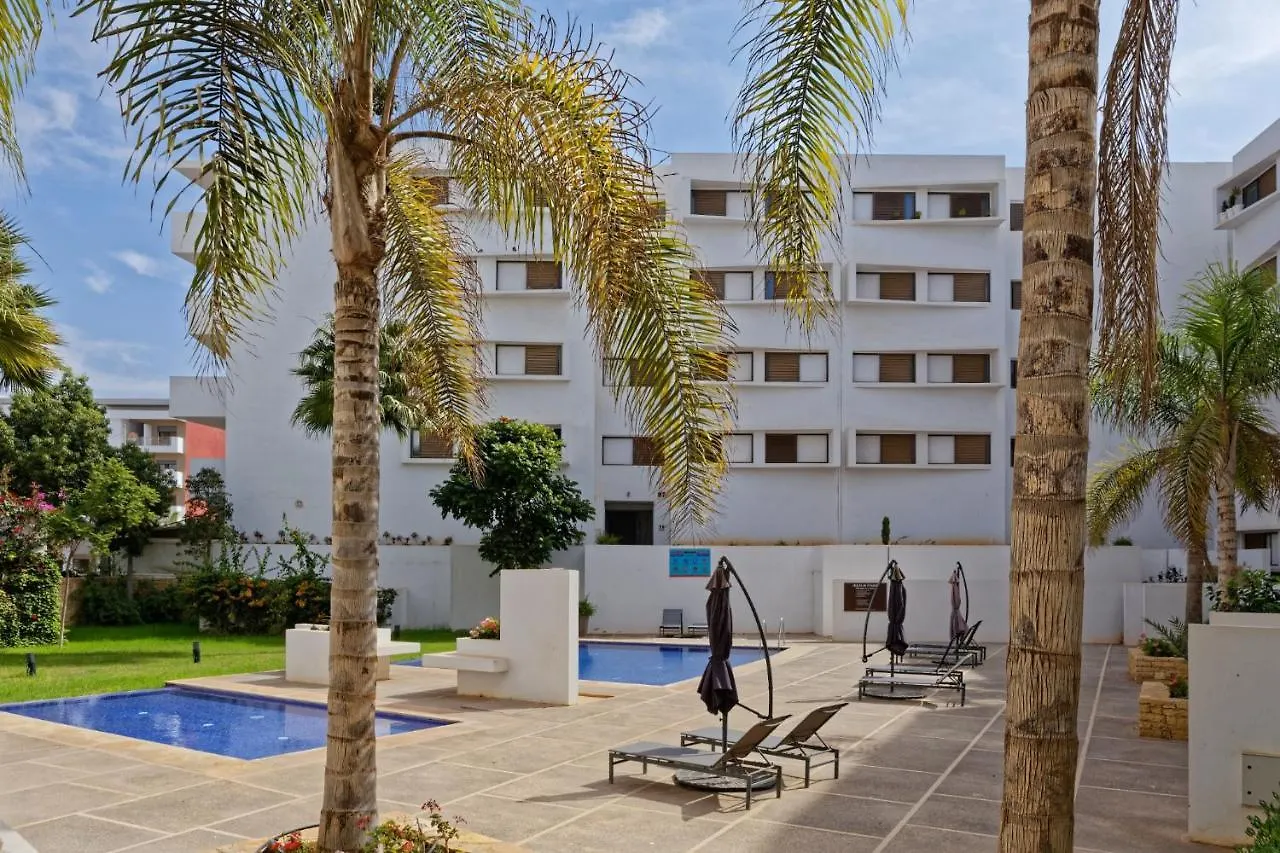 Luxury Apartment 100Sqm With Pool Near Beach Wifi Unlimited With Optical Fiber Agadir
