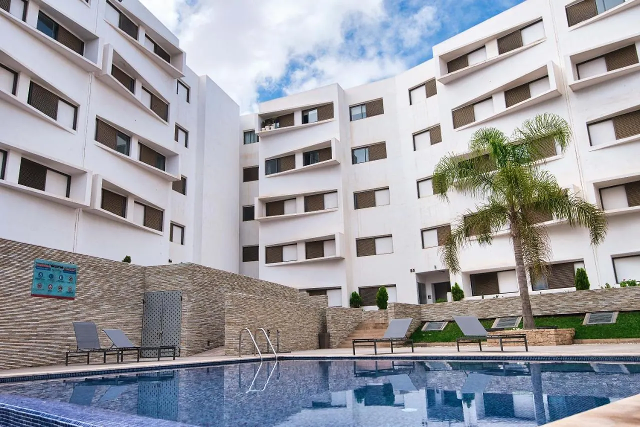 Luxury Apartment 100Sqm With Pool Near Beach Wifi Unlimited With Optical Fiber Agadir 0*,  Marokko
